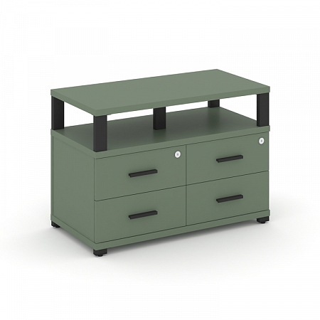 Тумба приставная с 4 ящиками Concept CN.TSP-003 B