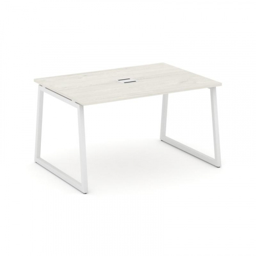 Style Project Стол переговорный SN-4T1.SPRG-002 Акация Лорка/Металл Антрацит/Заглушка Металл Антраци фото 13