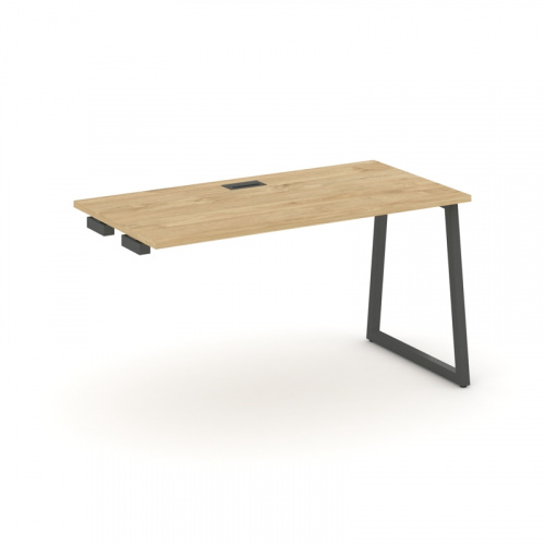 Style Project Стол-приставка к опор. элем. SN-4T1.OPRS-012 Акация Лорка/Металл Антрацит/Заглушка Пла фото 11