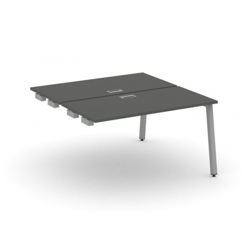 Style Project Стол-приставка к опор. элем. SN-5A.DPRS-003 Дуб Табак/Металл Белый 1380*1232*750 фото 8