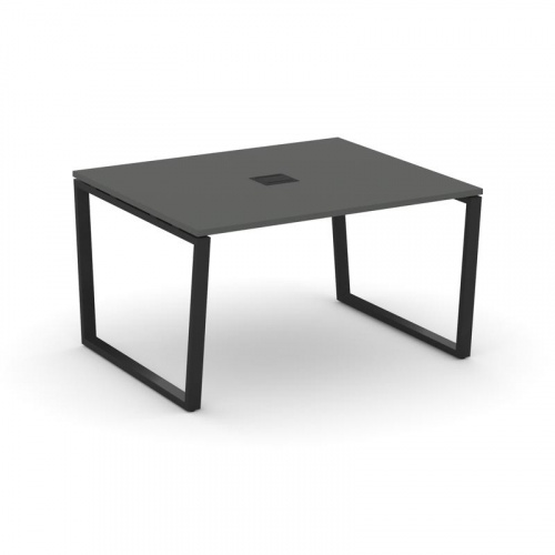 Style Project Стол переговорный SN-6T2.SPRG-034 Акация Лорка/Металл Антрацит/Заглушка Металл Антраци фото 9