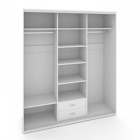 Корпус 3-х секционного шкафа высокого L=1769мм Maris SH.K3-2.1 K1