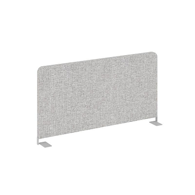 Настольный Экран боковой UNE.TEKRB.TK-408.25 Kiton 05/Металл Серый 1200*28*397