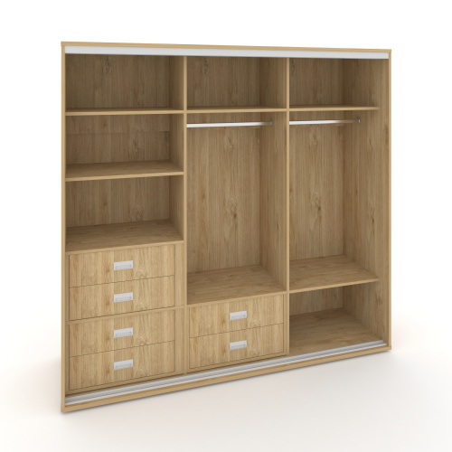 Корпус 3-х секционного шкафа низкого L=2369мм Maris SH.K3-6.2 K7 фото 4