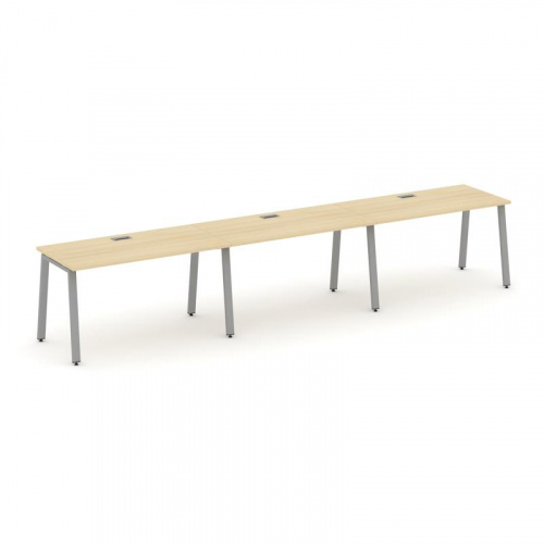 Style Project Рабочая станция 1 сторон. SN-6A.ORS-044 Тиквуд Светлый/Металл Белый 4740*700*750 фото 14