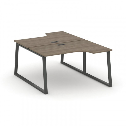 Style Project Рабочая станция эргоном. SN-6T1.DRPA-011 Акация Лорка/Металл Антрацит/Заглушка Пластик фото 25