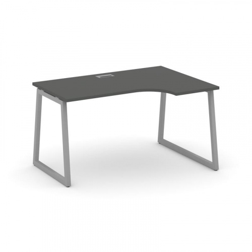 Style Project Стол рабочий эргоном. SN-4T1.SPA-011(R) Акация Лорка/Металл Антрацит/Заглушка Пластик фото 23