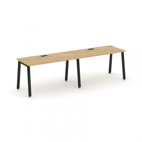 Style Project Рабочая станция 1 сторон. SN-6A.ORS-014 Акация Лорка/Металл Белый 3160*700*750 фото 3