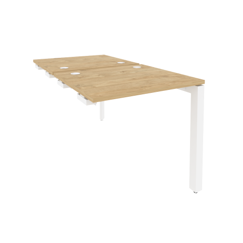 Стол-приставка двойной на П-обр. м/к Onix O.MP-D.SPR-0.7 фото 9