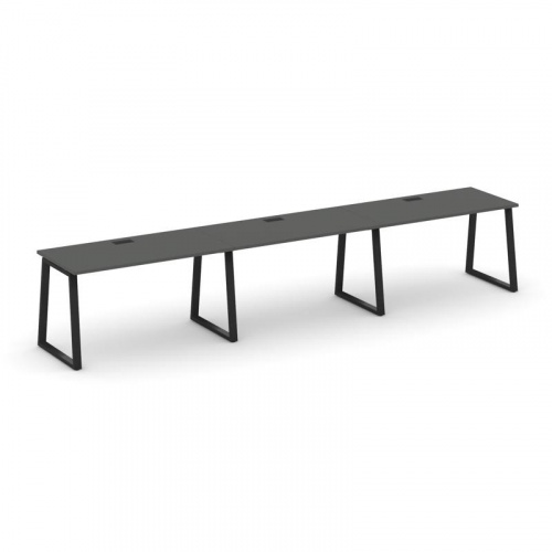 Style Project Рабочая станция 1 сторон. SN-6T1.ORS-054 Акация Лорка/Металл Антрацит/Заглушка Пластик фото 5