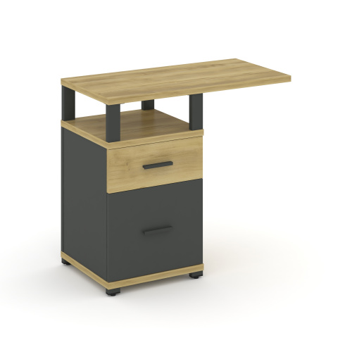 Тумба приставная с 1 ящиком Concept CN.TUS-004 W фото 4 Тумба приставная с 1 ящиком Concept CN.TUS-004 W фото 4