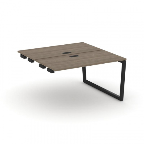 Style Project Стол-приставка к опор. элем. SN-5T2.DPRS-024 Акация Лорка/Металл Антрацит/Заглушка Пла фото 5