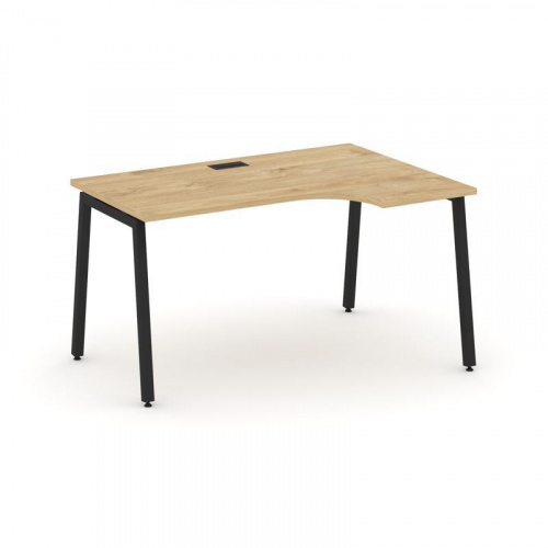 Style Project Стол рабочий эргоном. SN-4A.SPA-021(R) Акация Лорка/Металл Антрацит 1380*800/980*750 фото 6 Style Project Стол рабочий эргоном. SN-4A.SPA-021(R) Акация Лорка/Металл Антрацит 1380*800/980*750 фото 6