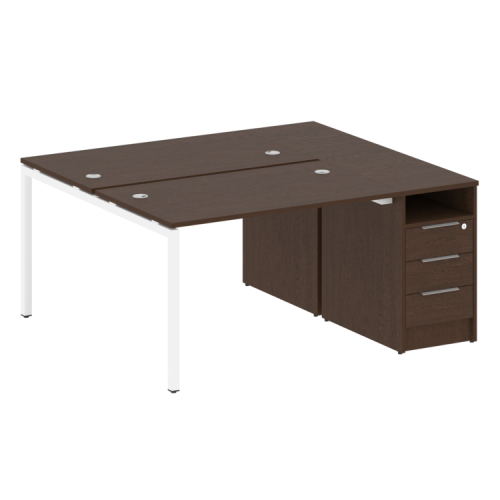 Бенч-система с тумбой на П-обр. м/к Metal System Quattro 40БП.РС-СТП-2.2 фото 5 Бенч-система с тумбой на П-обр. м/к Metal System Quattro 40БП.РС-СТП-2.2 фото 5