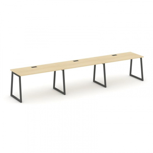 Style Project Рабочая станция 1 сторон. SN-4T1.ORS-044 Акация Лорка/Металл Антрацит/Заглушка Пластик фото 28