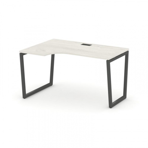 Style Project Стол рабочий эргоном. SN-4T2.SPA-012(L) Акация Лорка/Металл Антрацит/Заглушка Пластик фото 24