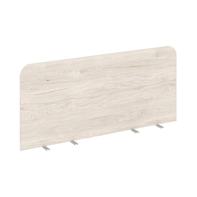 Настольный Экран фронтальный UNE.DEKRF-511 Денвер Светлый/Металл Серый 1800*18*525