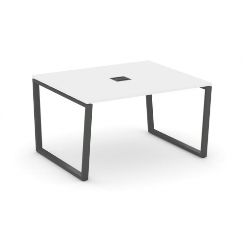 Style Project Стол переговорный SN-6T2.SPRG-034 Акация Лорка/Металл Антрацит/Заглушка Металл Антраци фото 26