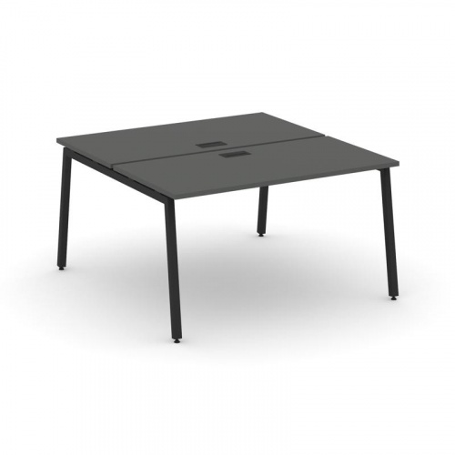 Style Project Рабочая станция 2-х сторон. SN-4A.DRS-013 Вяз Благородный/Металл Белый 1380*1432*750 фото 2