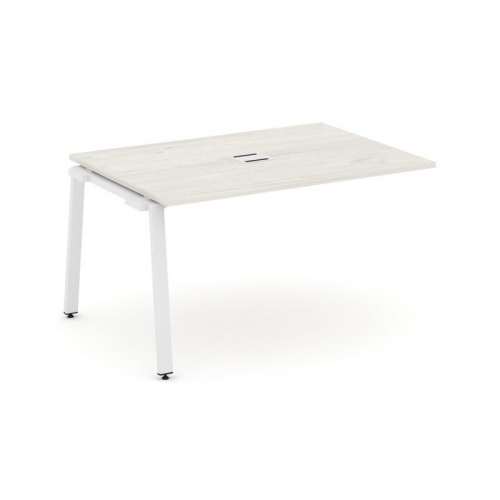 Style Project Проходной наб. элем. перег. стола SN-6A.NSPRG-004 Белый/Металл Белый 1580*980*750 фото 21