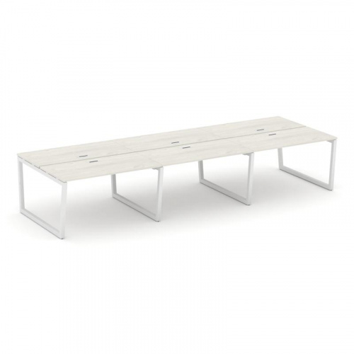 Style Project Рабочая станция 2-х сторон. SN-5T2.DRS-062 Акация Лорка/Металл Антрацит/Заглушка Пласт фото 13