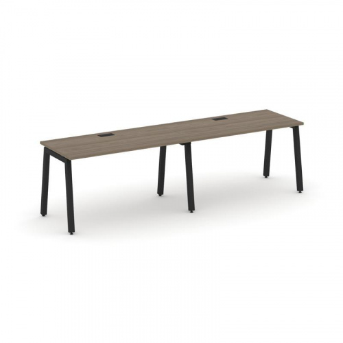 Style Project Рабочая станция 1 сторон. SN-5A.ORS-001 Тиквуд Светлый/Металл Антрацит 1960*600*750 фото 5