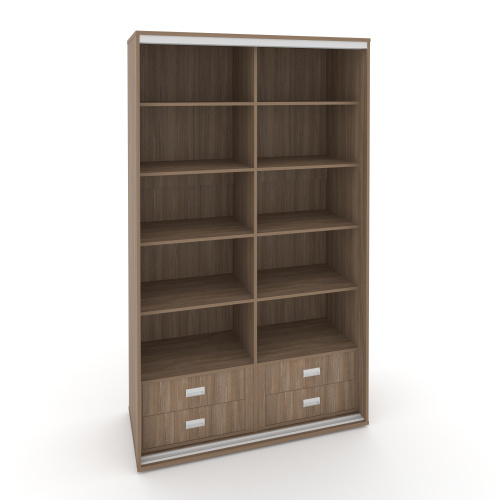 Корпус 2-х секционного шкафа высокого L=1400мм Maris SH.K2-4.1 K4 фото 7