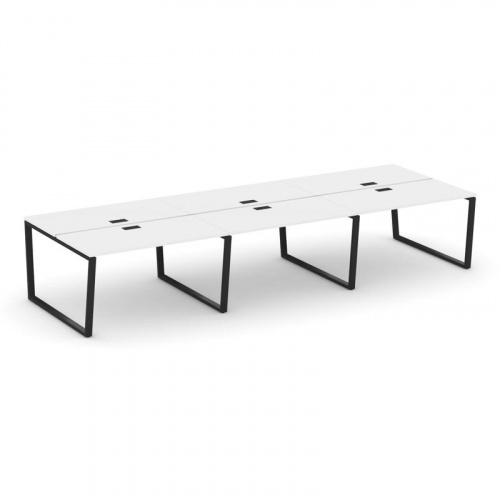 Style Project Рабочая станция 2-х сторон. SN-6T2.DRS-081 Акация Лорка/Металл Антрацит/Заглушка Пласт фото 8