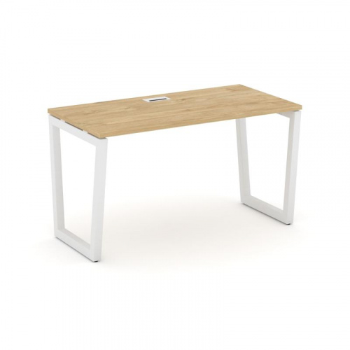 Style Project Стол письменный SN-5T2.SP-011 Акация Лорка/Металл Антрацит/Заглушка Пластик Черный 980 фото 3