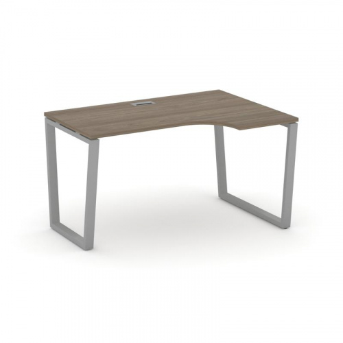 Style Project Стол рабочий эргоном. SN-6T2.SPA-001(R) Акация Лорка/Металл Антрацит/Заглушка Пластик фото 14