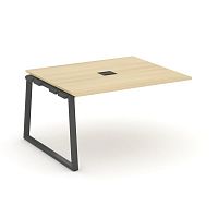 Style Project Проходной наб. элем. перег. стола SN-6T1.NSPRG-032 Акация Лорка/Металл Антрацит/Заглуш