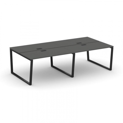 Style Project Рабочая станция 2-х сторон. SN-6T2.DRS-034 Акация Лорка/Металл Антрацит/Заглушка Пласт фото 7