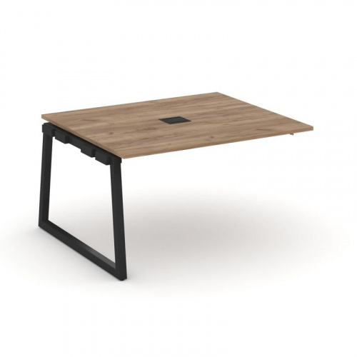 Style Project Проходной наб. элем. перег. стола SN-5T1.NSPRG-034 Акация Лорка/Металл Антрацит/Заглуш фото 5