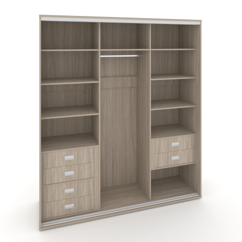 Корпус 3-х секционного шкафа высокого L=2369мм Maris SH.K3-6.1 K7 фото 3