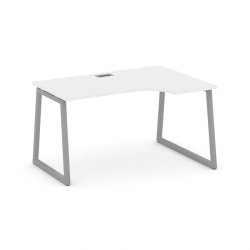 Style Project Стол рабочий эргоном. SN-4T1.SPA-011(R) Акация Лорка/Металл Антрацит/Заглушка Пластик фото 21