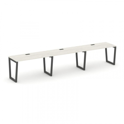 Style Project Рабочая станция 1 сторон. SN-5T2.ORS-044 Акация Лорка/Металл Антрацит/Заглушка Пластик фото 24