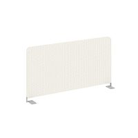 Настольный Экран боковой UNE.TEKRB-508.25 Белый/Металл Серый 1200*28*497