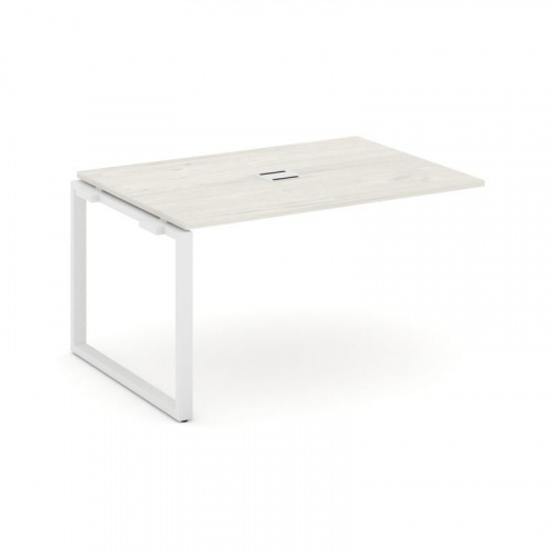 Style Project Проходной наб. элем. перег. стола SN-6O.NSPRG-002 Вяз Благородный/Металл Белый 1180*98 фото 23