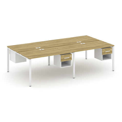 Бенч-система на 4 места с подвесными тумбами Concept CN.DRS-139 фото 11