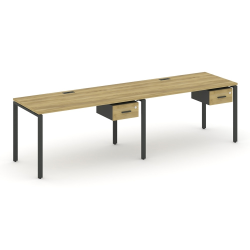 Бенч-система на 2 места с подвесными тумбами Concept CN.ORS-110 фото 4