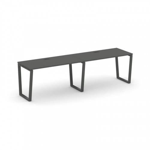 Style Project Рабочая станция 1 сторон. SN-6T2.ORS-023 Акация Лорка/Металл Антрацит/Заглушка Пластик фото 27