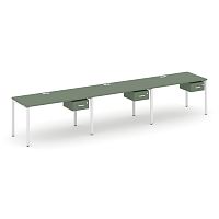 Бенч-система на 3 места с подвесными тумбами Concept CN.ORS-132