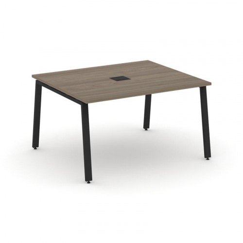 Style Project Стол переговорный SN-6A.SPRG-033 Акация Лорка/Металл Белый 1380*1180*750 фото 8