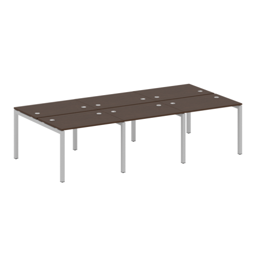 Бенч-система на 6 рабочих мест на П-обр. м/к Metal System Quattro 50БП.СМ-6.1 фото 7