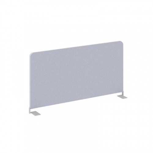 Настольный Экран боковой UNE.TEKRB.AL-401.25 Laguna 130/Металл Серый 700*28*397 фото 3