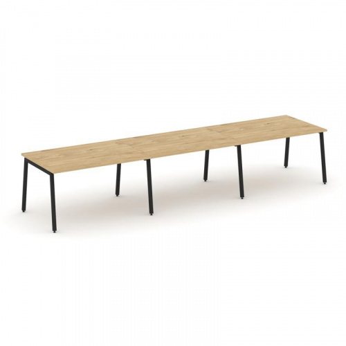 Style Project Стол переговорный SN-4A.SPRG-024.3 Вяз Благородный/Металл Белый 4740*980*750 фото 2 Style Project Стол переговорный SN-4A.SPRG-024.3 Вяз Благородный/Металл Белый 4740*980*750 фото 2