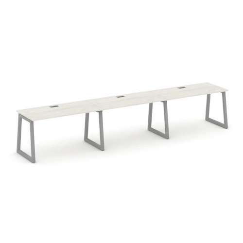 Style Project Рабочая станция 1 сторон. SN-5T1.ORS-054 Акация Лорка/Металл Антрацит/Заглушка Пластик фото 12