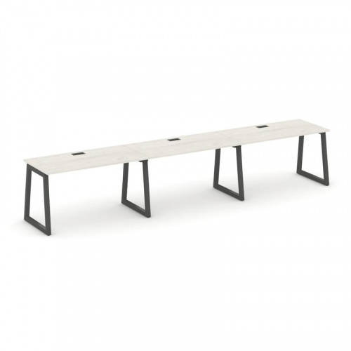 Style Project Рабочая станция 1 сторон. SN-5T1.ORS-054 Акация Лорка/Металл Антрацит/Заглушка Пластик фото 24