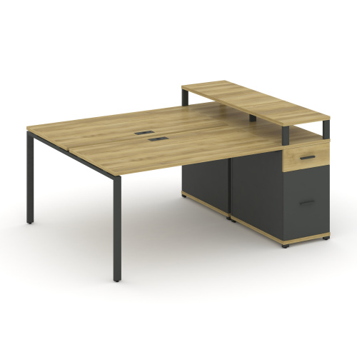 Бенч-система с 1 опорной тумбой Concept CN.DRS-413 фото 4