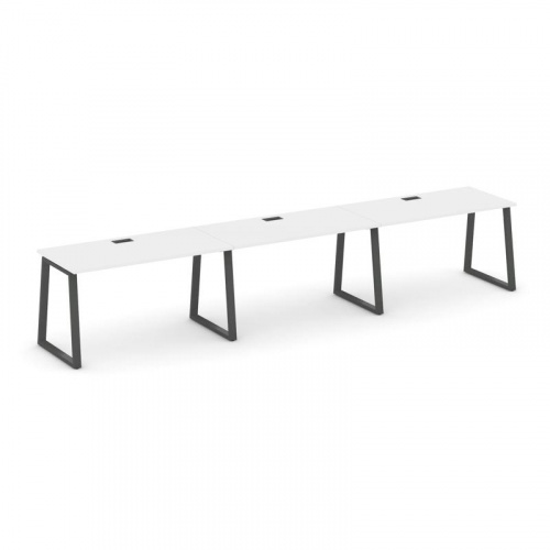 Style Project Рабочая станция 1 сторон. SN-6T1.ORS-054 Акация Лорка/Металл Антрацит/Заглушка Пластик фото 26